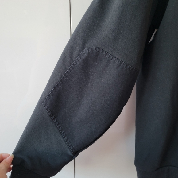 5.11 Tactical Black Quarter Zip Pullover Sweatshirt - Picture 7 of 15